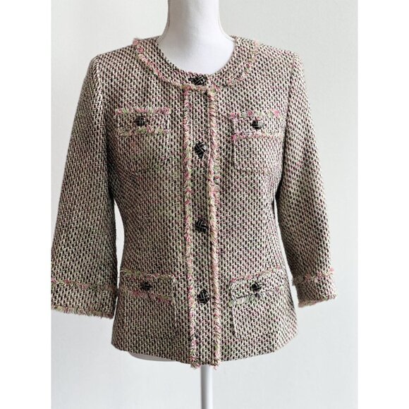 Talbots‎ Blazer gold colored crest buttons SZ: 8P - Picture 5 of 12